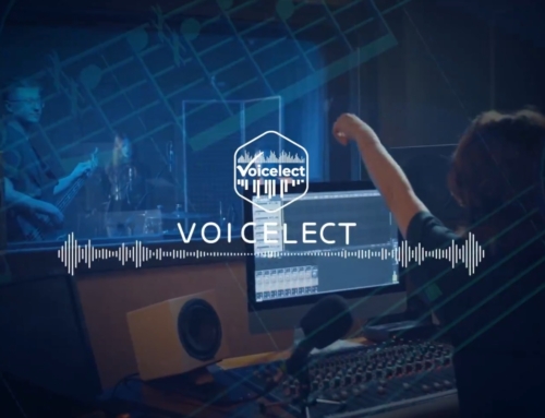 ساخت لوگو موشن voicelect